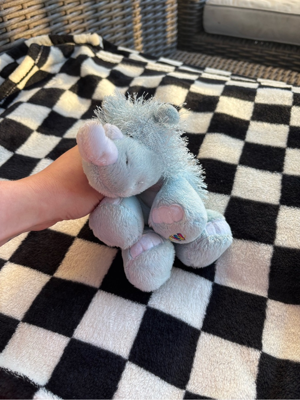 Webkinz Rhino Plush (2008) – No Code